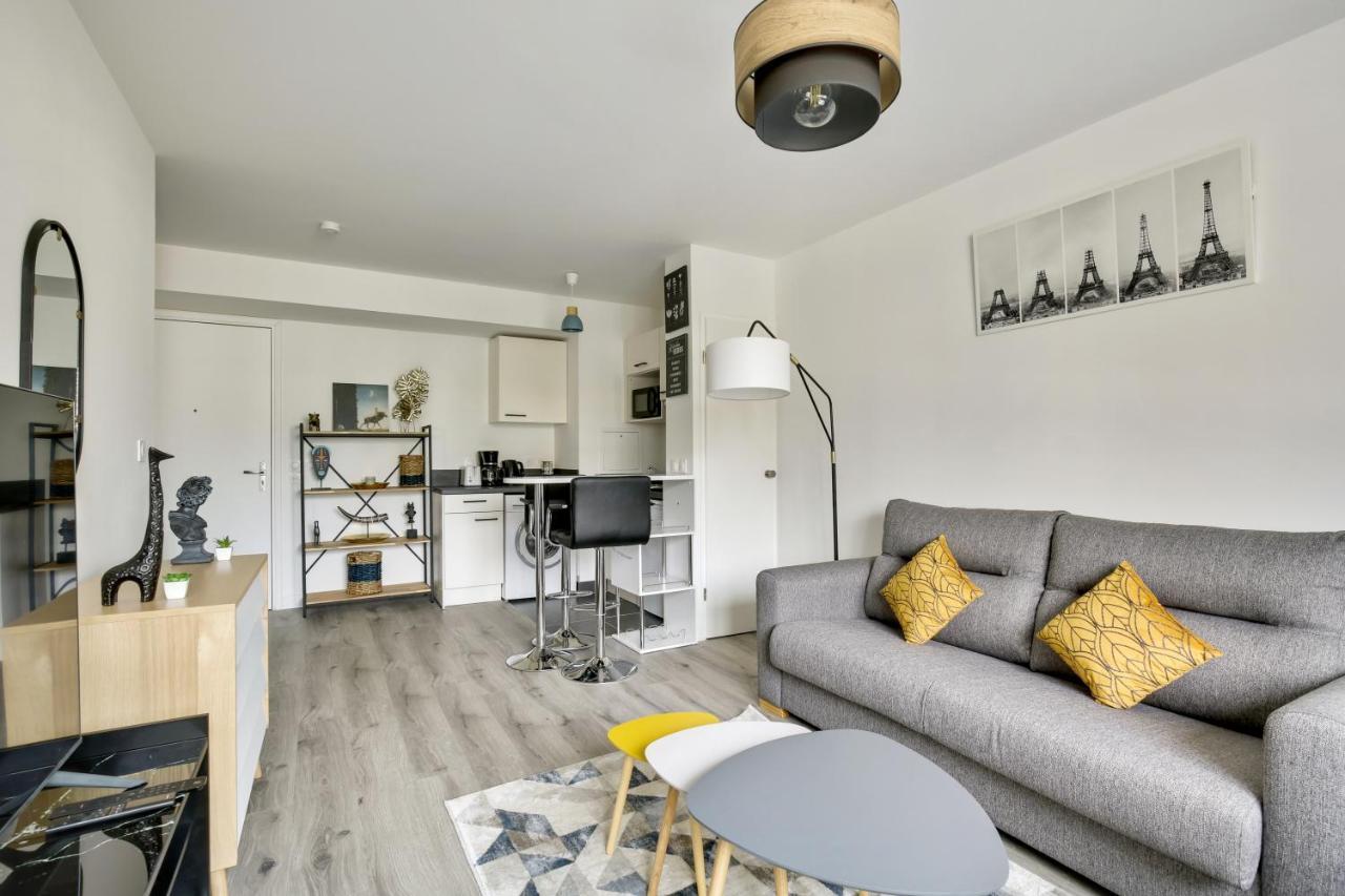Chic Studio Near Paris - La Defense Bezons Exterior foto